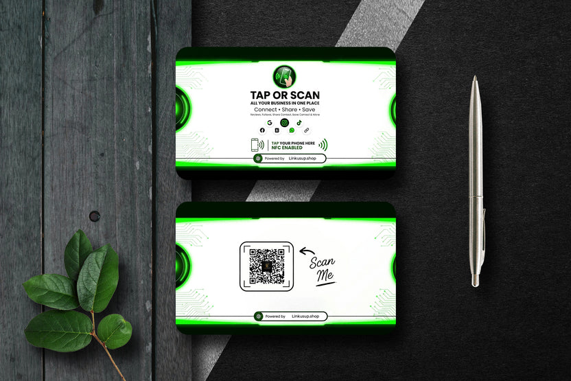 All in one Business NFC Card – Link us up Shop
